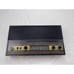 NuTone Scovill Vintage Intercom AM FM Radio Wood Grain Master Station IMA-203